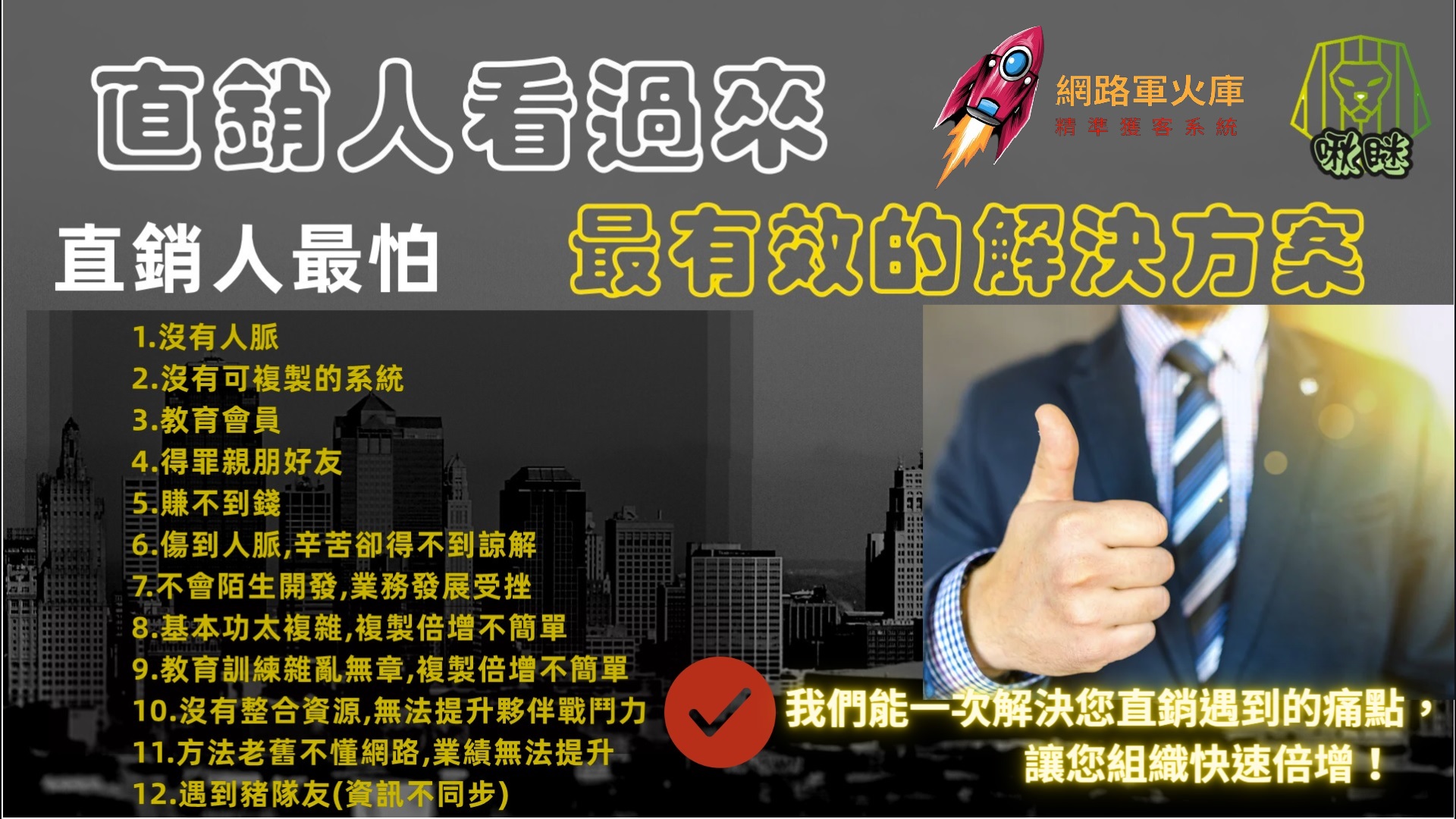 網路軍火庫 | 精準獲客系統 | 最有效的解決方案